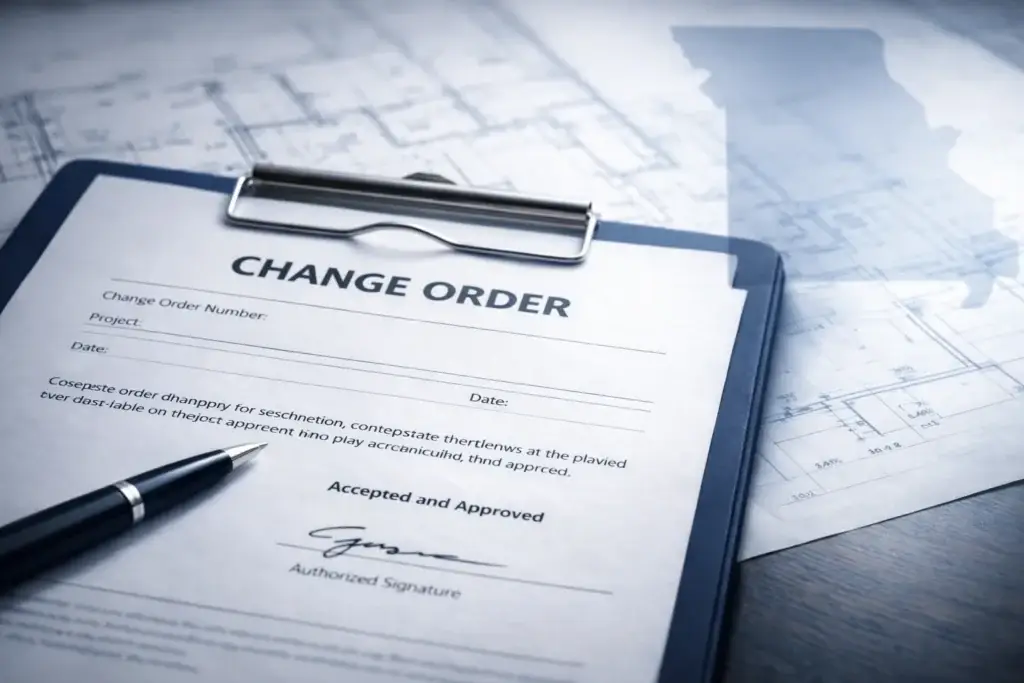 change orders Missouri