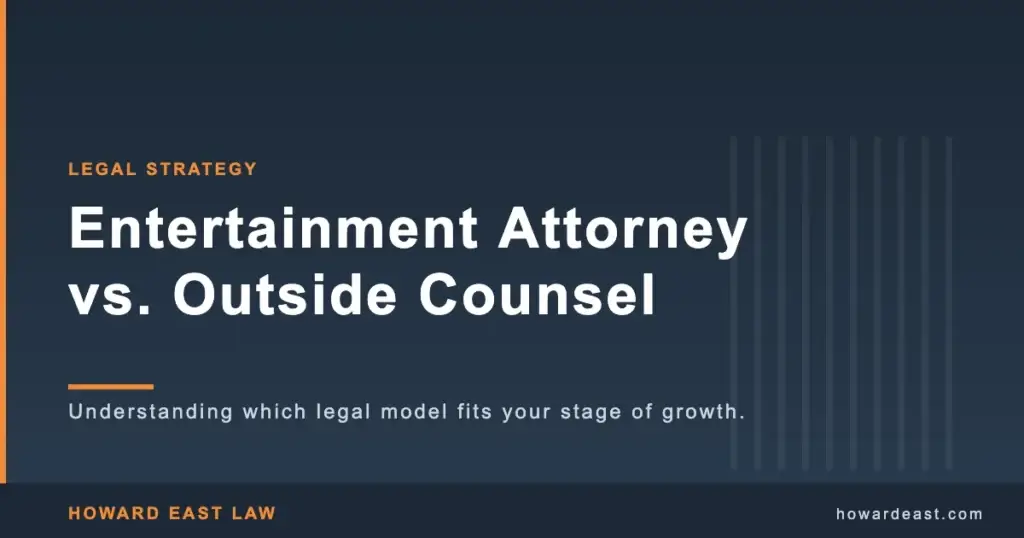 Entertainment Attorney