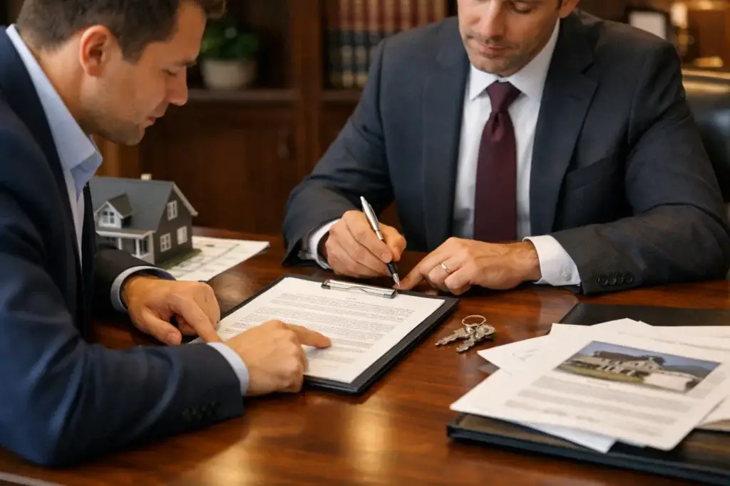 Attorney reviewing an artist management agreement before signingspecific performance of a contract