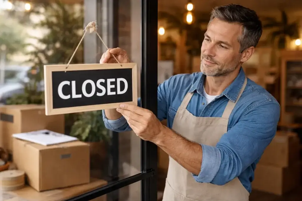 wind up a small business