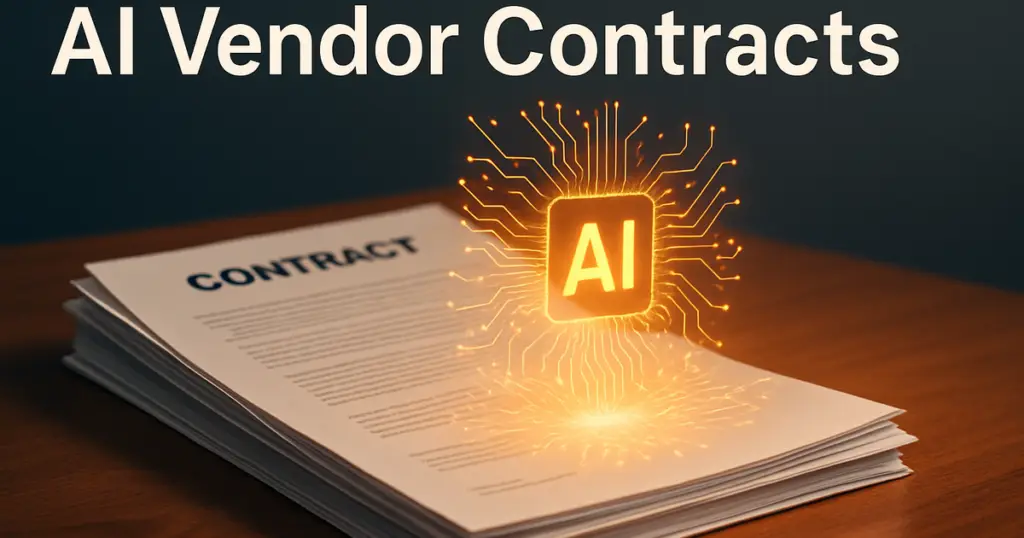 AI vendor contracts