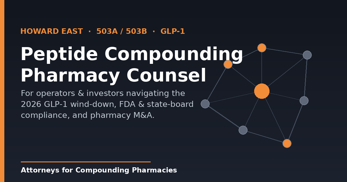 peptide compounding pharmacy attorney