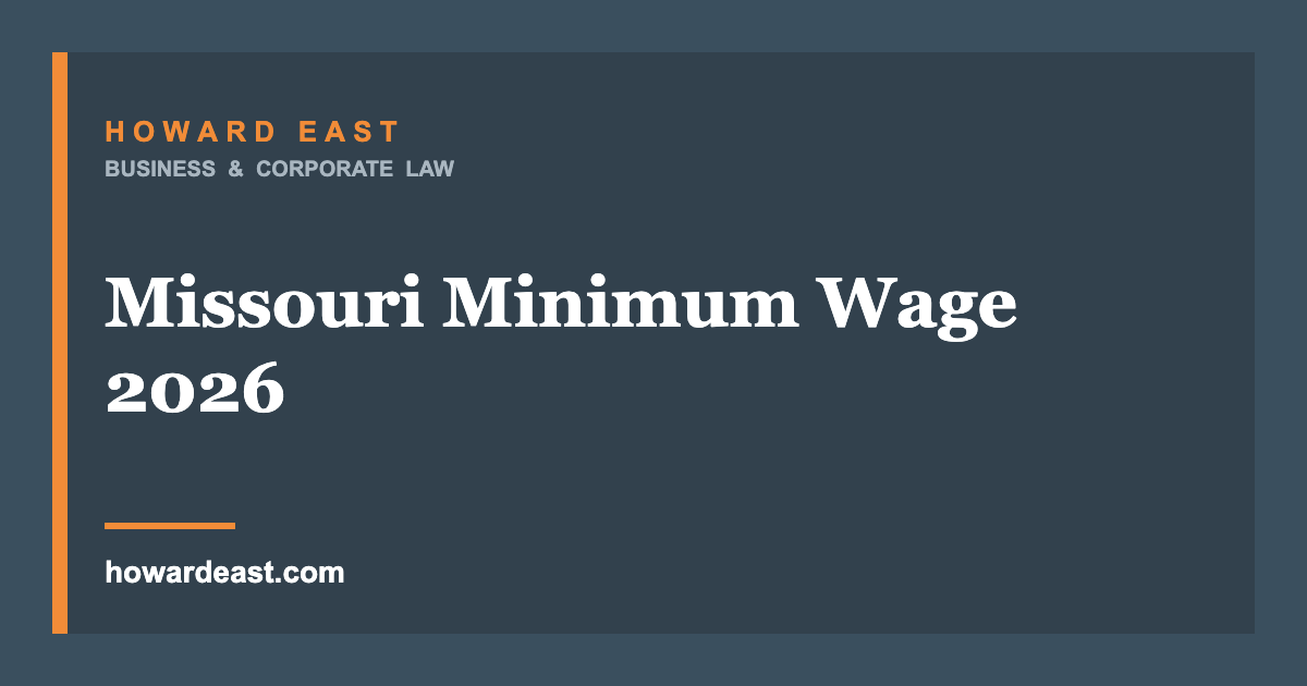 Missouri minimum wage