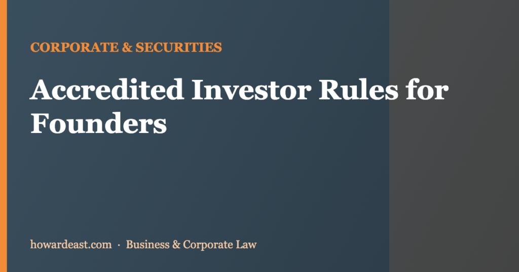 accredited investor