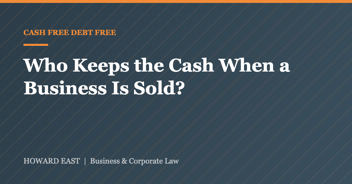 cash free debt free