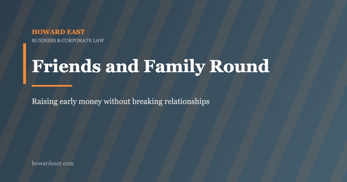 friends and family round