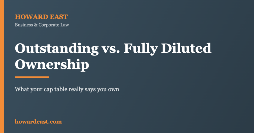 fully diluted ownership