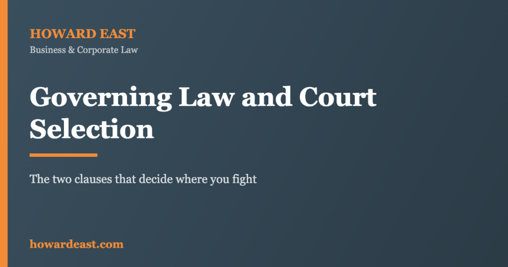 governing law