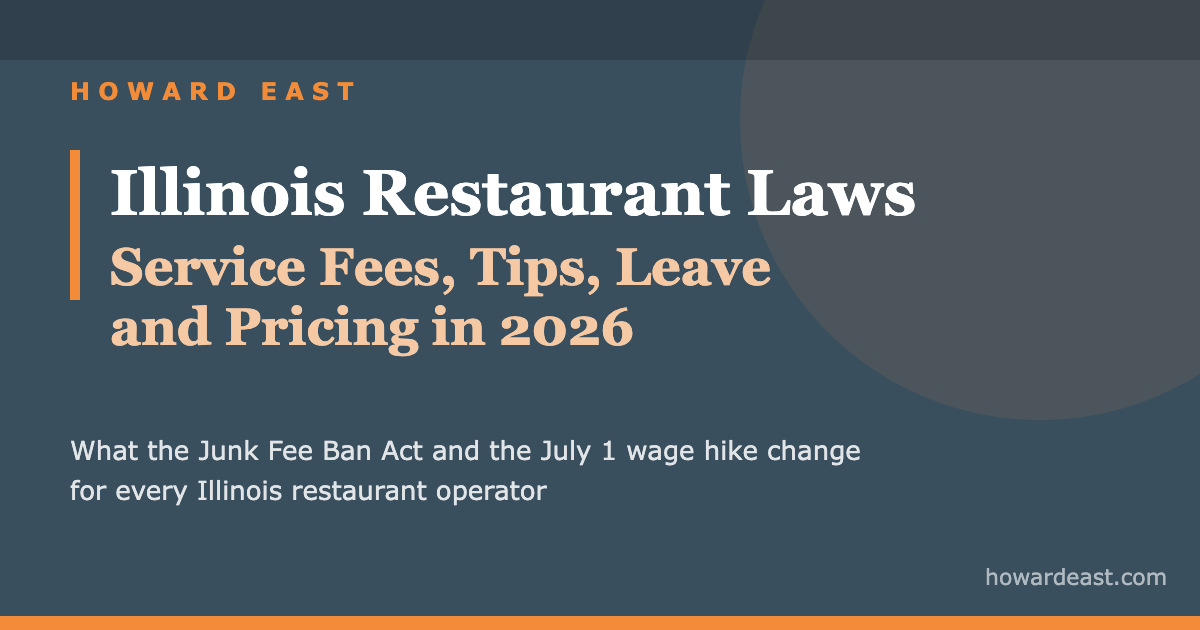 Illinois restaurant laws