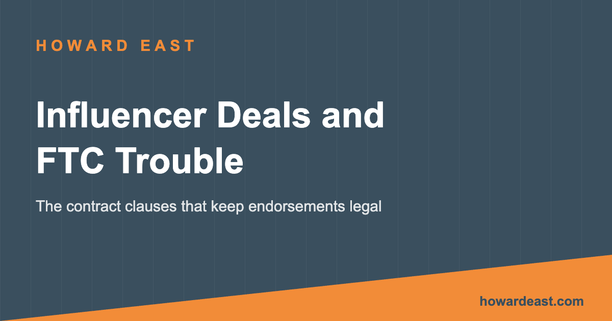 influencer agreements