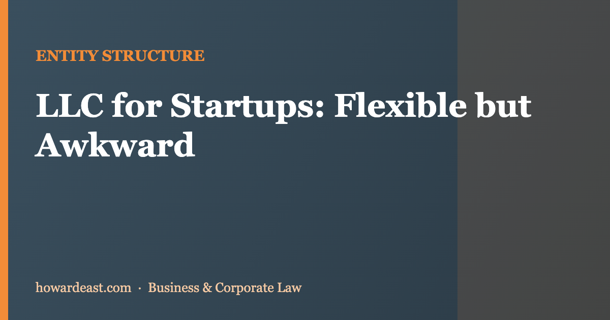 LLC for startups