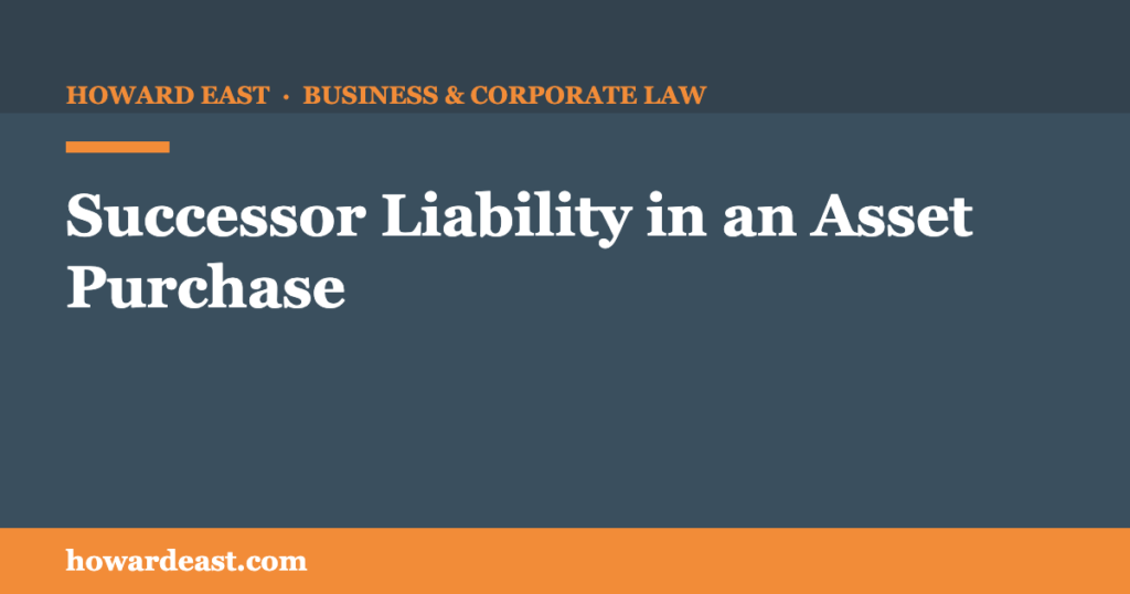 successor liability