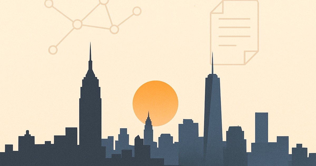 Terron East — corporate attorney, New York City skyline