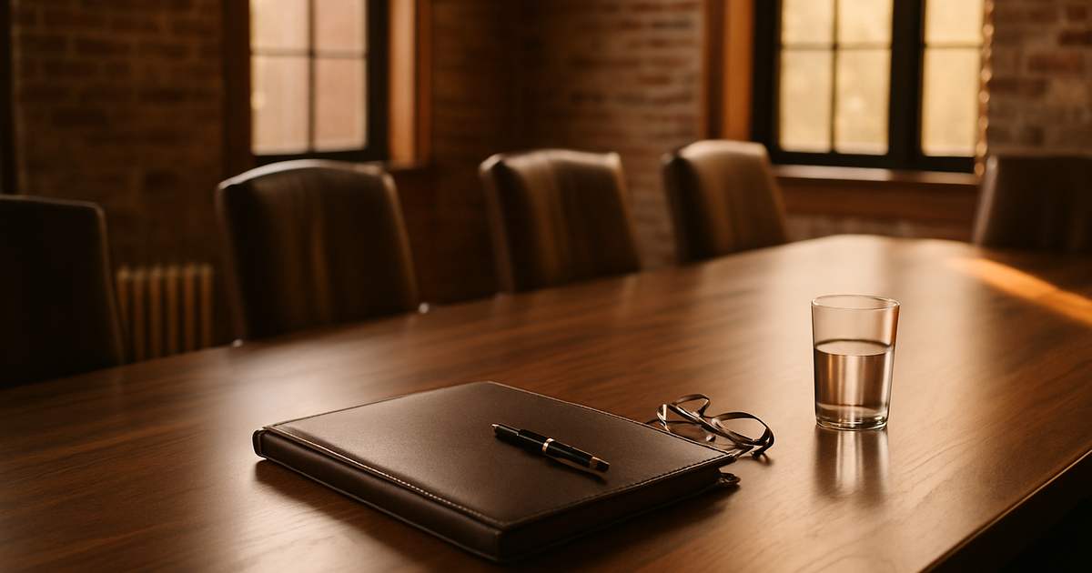 Family office counsel meeting room for closely held operating business owners